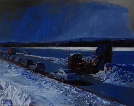 Taxiállomás 120x150cm